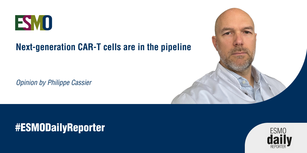 myESMO's tweet image. Novel approaches are being tested to overcome current challenges in the use of #CellularTherapies such as high #toxicity and a complex manufacturing process. #CARTcells
Read the opinion by Philippe Cassier in the #ESMODailyReporter
🔗 ow.ly/r6i750WB8sL