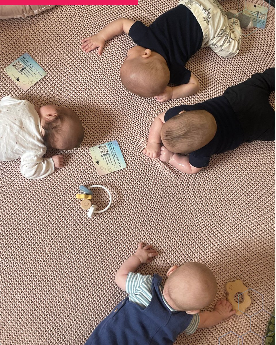 multiplayerdev's tweet image. MPG&apos;s next generation are already making their mark! 👶🍼

We recently welcomed in some tiny but mighty visitors to the studio - the newest members of our extended MPG family. We loved meeting these future leaders (and nap champions) 💤 ❤️

#WeAreMultiplayer #TheMultiplayerGroup
