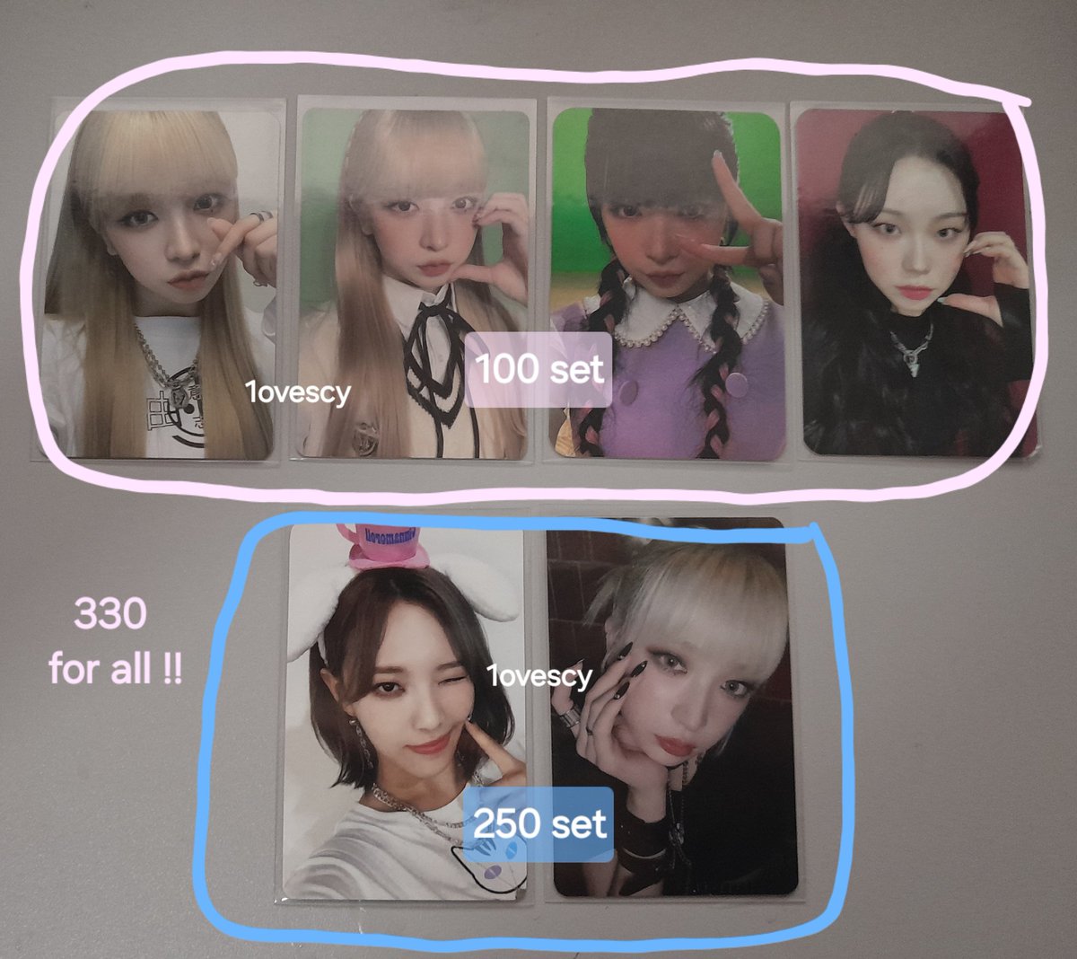 1ovescy's tweet photo. wts lfb ph | quitting sale 

girl group photocards 

☆ price indicated + pf
   ° payo / 2 days reservation 
   ° not for sensitive buyer 
   ° jnt / lalamove 

kepler chaehyun xiaoting dayeon aespa ningning giselle twice nayeon chaeyoung sana itzy lia yuna gg pc https://t.co/l9FIBftlRh