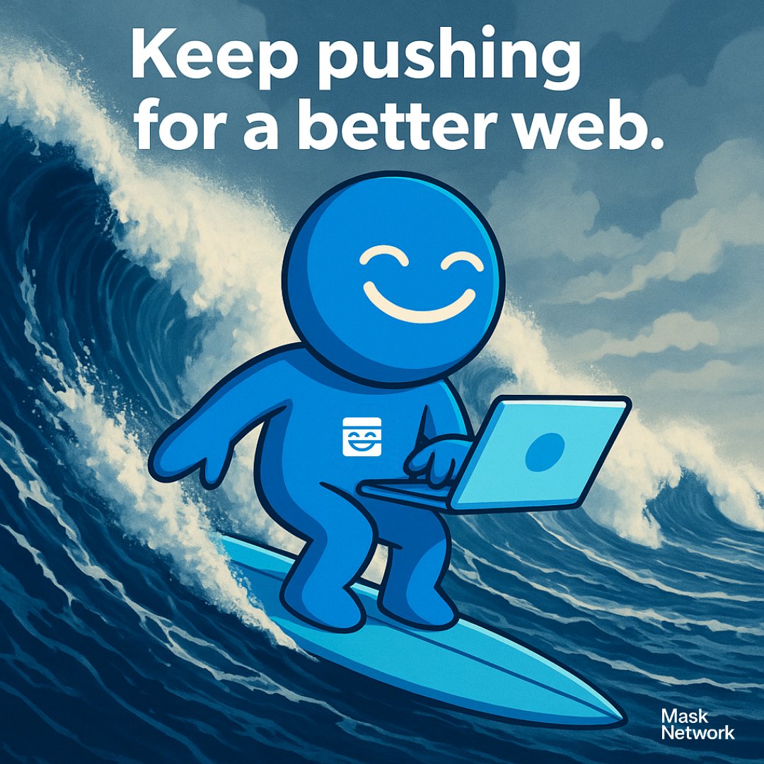masknetwork's tweet photo. If you know, you know. The grind doesn’t stop. 🏄 https://t.co/mEGiYUk7P6