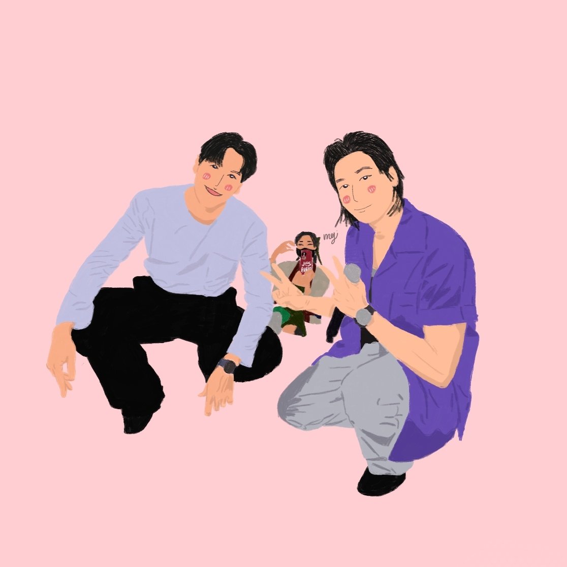 moji_minjun(ไบเบิ้ลเกิดวันคริสมาสต์🎄❤️✨) tweet media