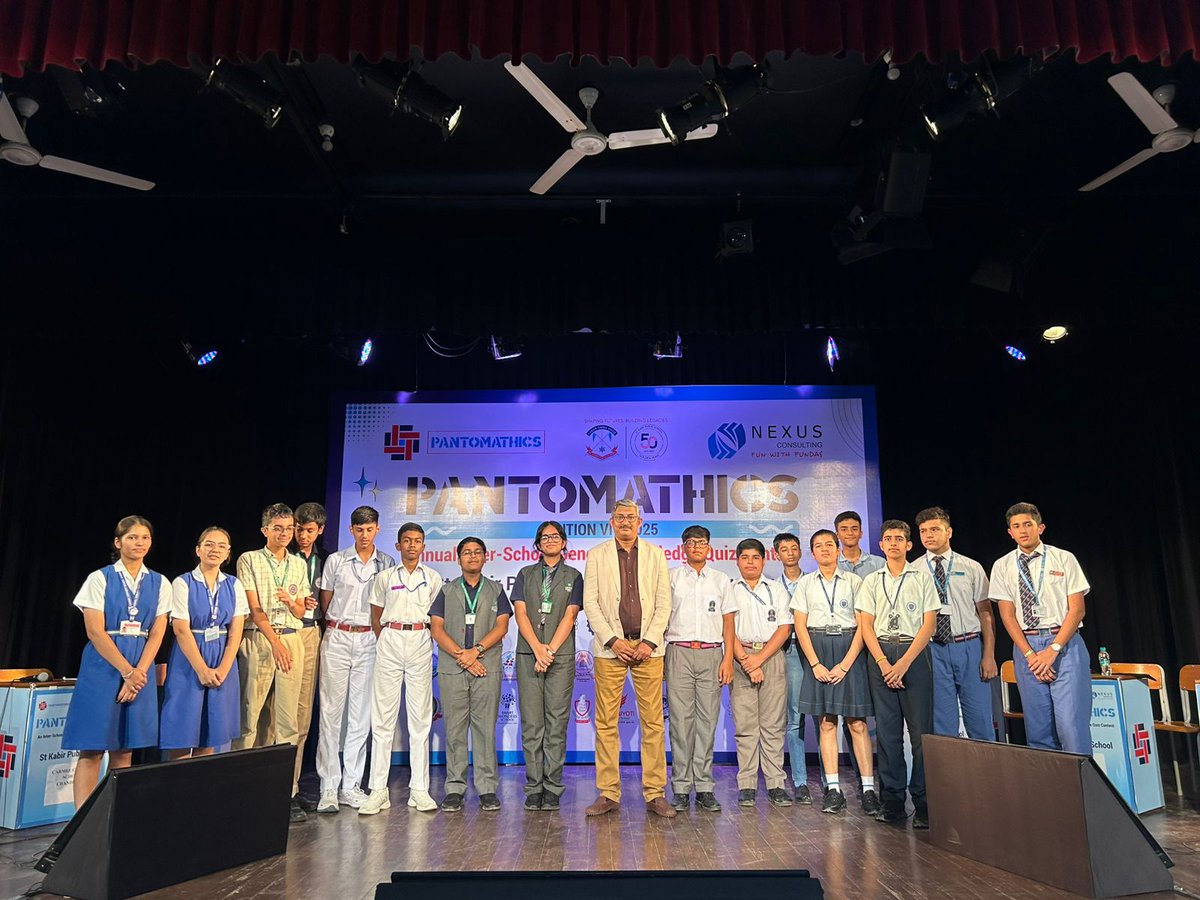 156 teams. 300+ students. 2 intense days.

Pantomathics 2025 at St Kabir Public School, Chandigarh, was our biggest edition yet.

Buzzer finishes, tie-breakers &amp; first-time quizzers — this one had it all.

Onwards to an even bigger 2026!

#SchoolQuizzing #NexusConsulting