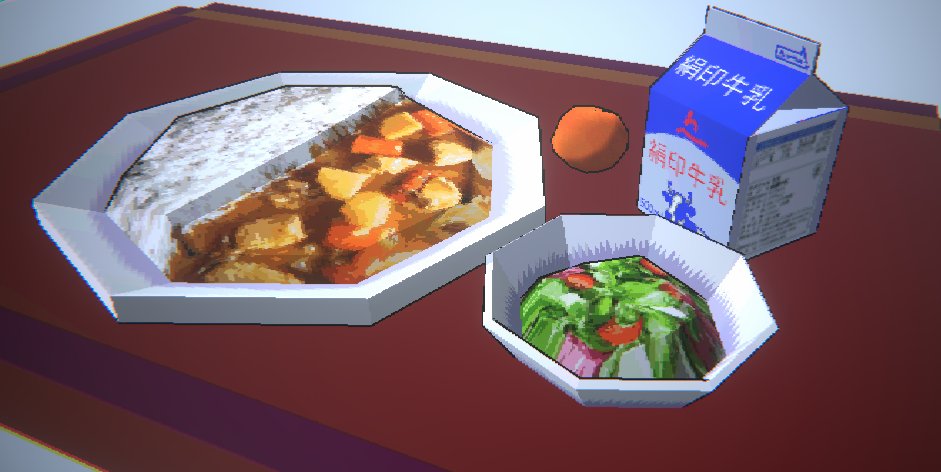 <a href="/LowPolly/">Low Poly Videogame Foods</a> heard you like low poly food.

#sinthetic // #indiedev // #indiegame // #gamedev // #cyberpunk // #rpg //#ゲーム制作 // #ゲーム開発