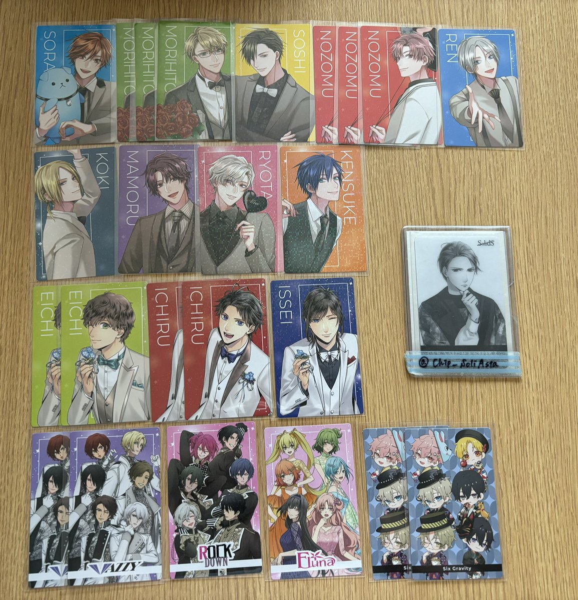 【交換】ツキプロ ALIVE SQ 10th アニメイトフェア 特典 ホログラムカード

譲: 空 守人 *宗司 望 廉 *昂輝 *衛 涼太 剣介 英知 壱星 壱流 *グラビ VAZZY ROCK DOWN  Fluna

求:
同種 翼1 里津花1
同異種 志季

※都内手渡し
※*は纏めての方優先

検索からもお気軽にお声掛けください！