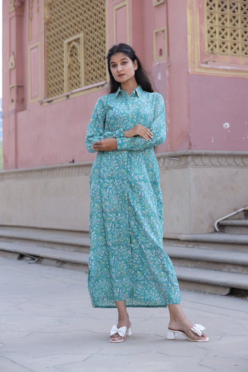 indianvogu56770's tweet image. Indian hand block cotton long dress, personalised bride wedding gift honeymoon dress gift for her summer wear floral printed button dress, 
#handblock #summerwear #cottondress #buttondress #personalizedgift #giftforher