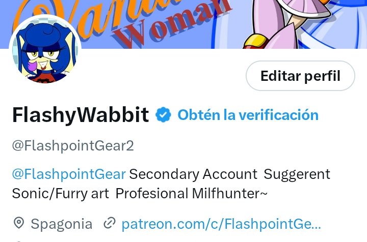 Just in case I have my secondary account where I will post lighter things due to the current situation.