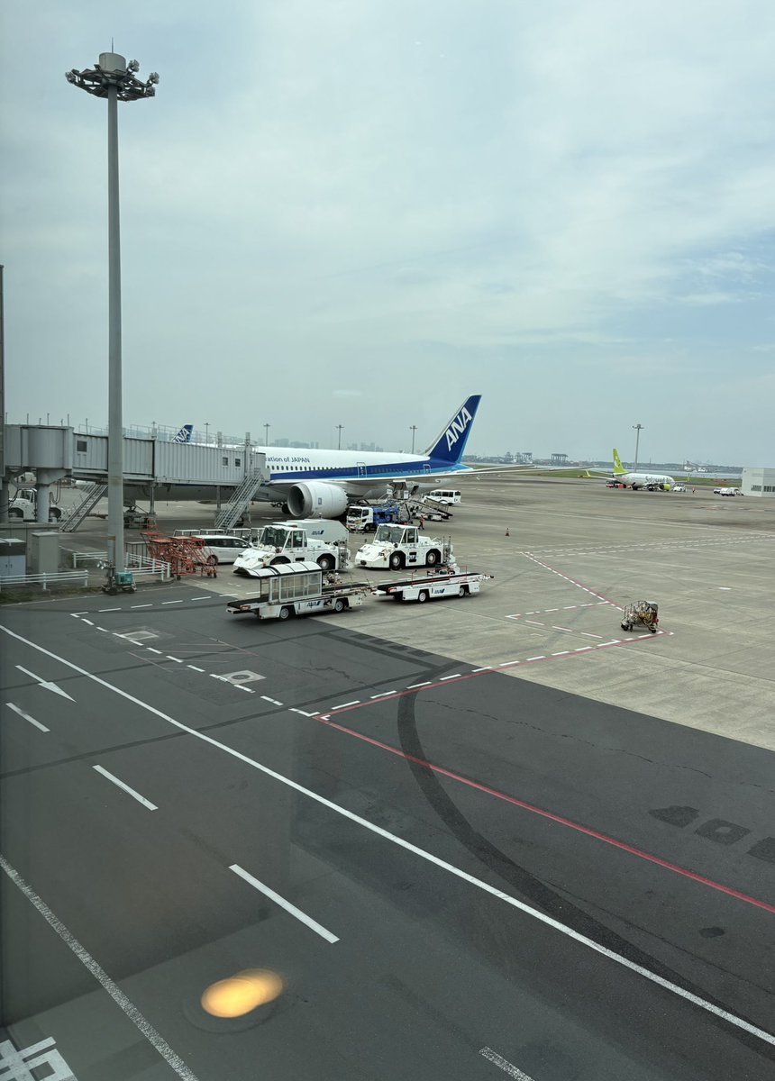 stray08's tweet image. 14:15分発ですが未だ飛ぶ気配無し