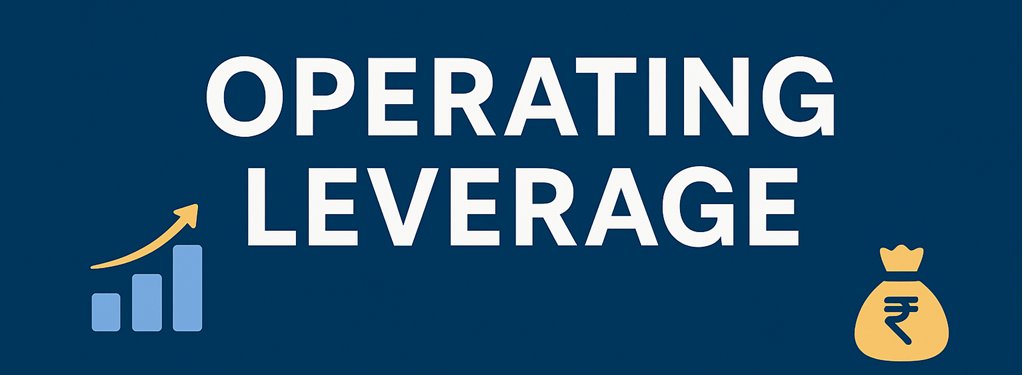🧵 Operating Leverage: The Hidden Force Behind Explosive Profit &amp; EPS Growth 📈🔍

Most investors chase revenue growth.

But smart investors know:
 Profits, not sales, are what re-rate stocks.
The real multiplier?

👉 Operating Leverage

Let’s break it down in simple terms 👇