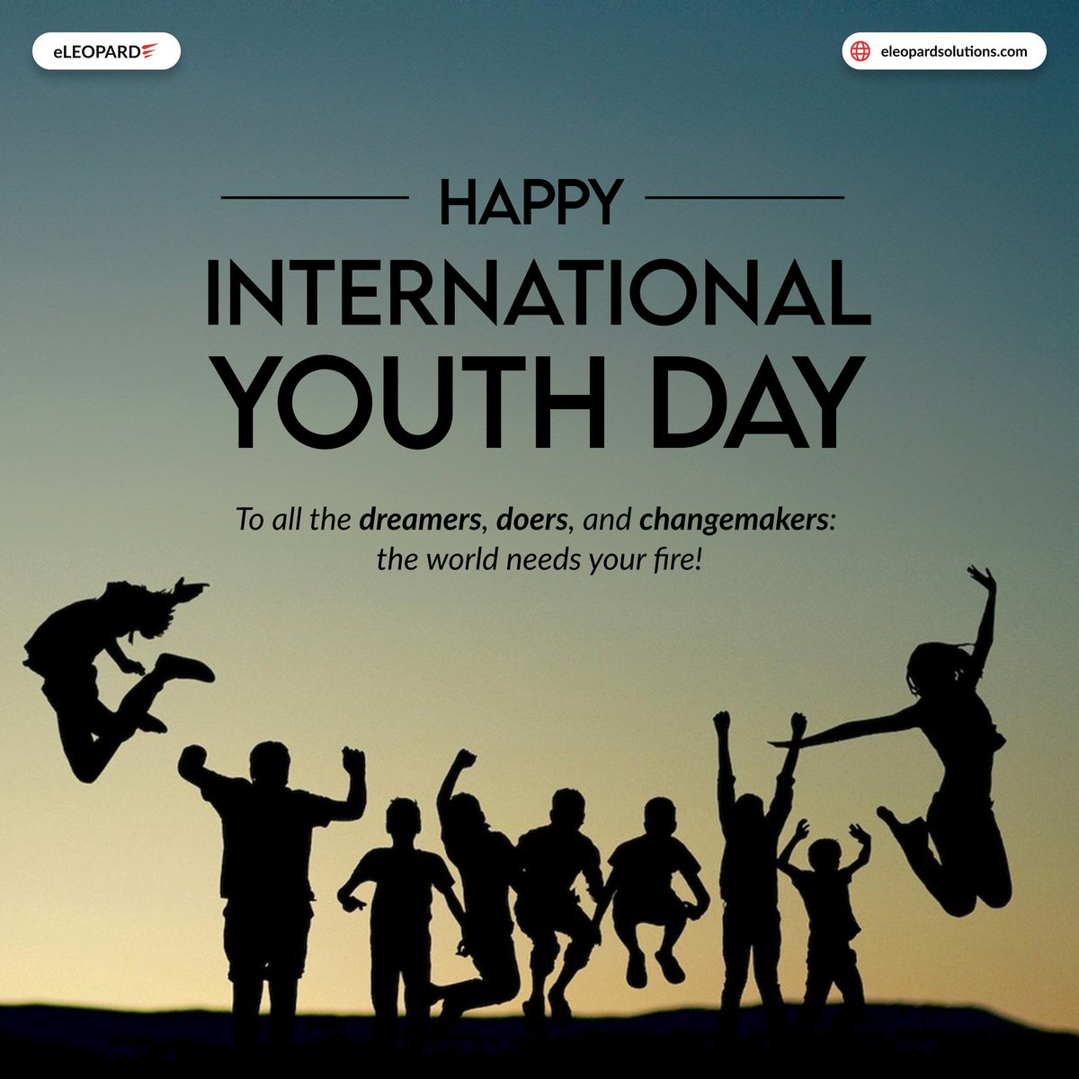 The youth of today are the leaders of tomorrow. Let’s support their dreams, ideas, and ambitions.

Happy International Youth Day!🌍💙