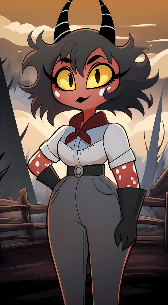 Lin Boss @LiteralShitD Lin from Helluva boss