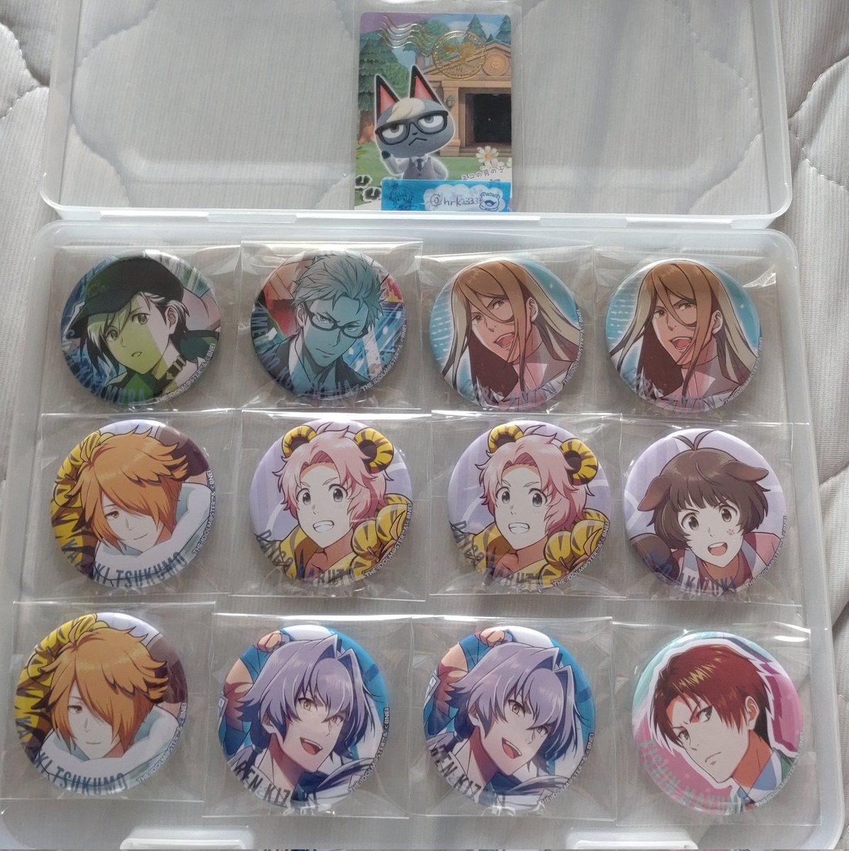 hrk23333's tweet photo. SideM CONNECT WITH MUSIC! 10th ANNIVERSARY P@SSION 缶バッジ 第4弾 譲渡
譲：想楽、雨彦、クリス*2、一希*2、大吾*2、涼、漣*2、鋭心
求：定価（+送料）
まとめ優先、池袋・新宿手渡し可能、郵送も◎
お気軽に声をかけてください！ https://t.co/V01tlM9hfL