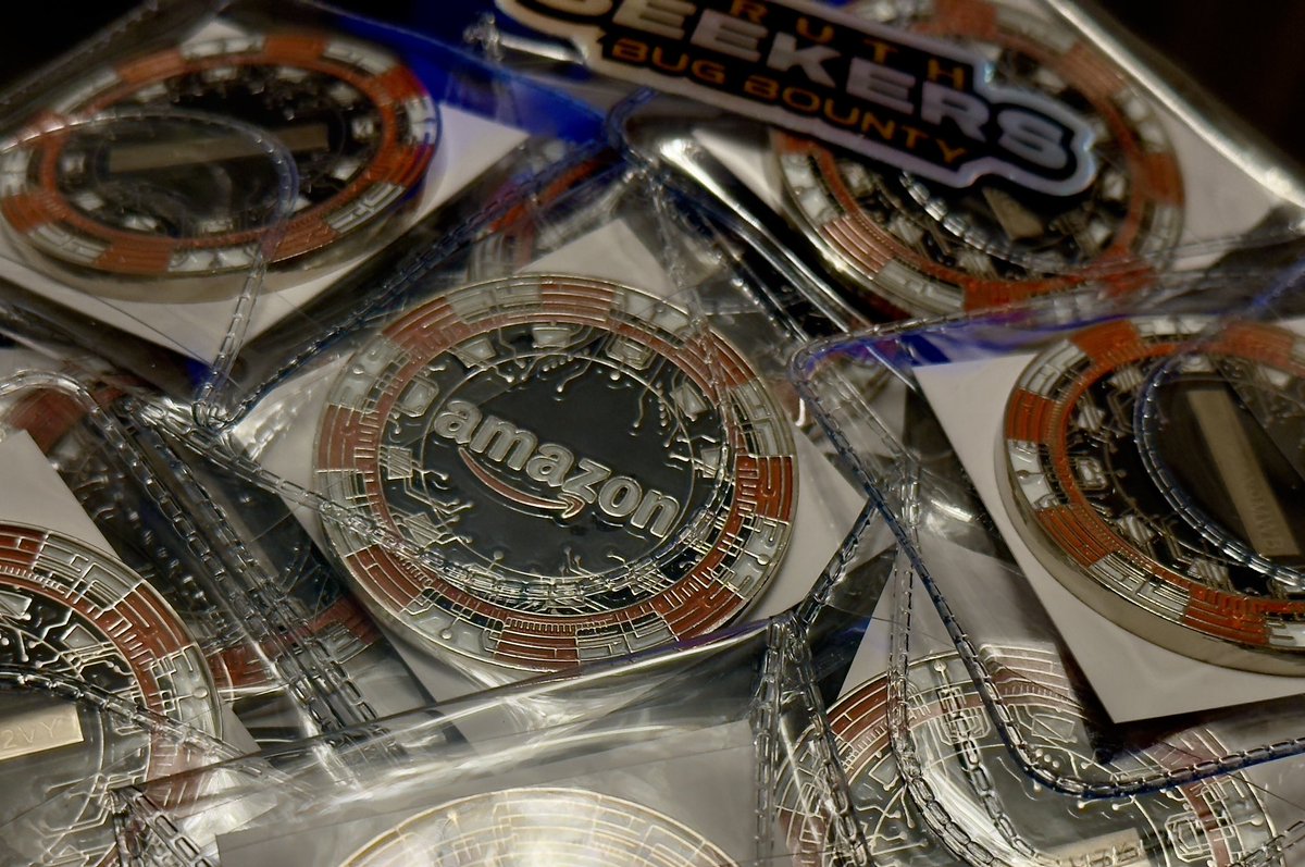 I have challenge coins and stickers. Find me.