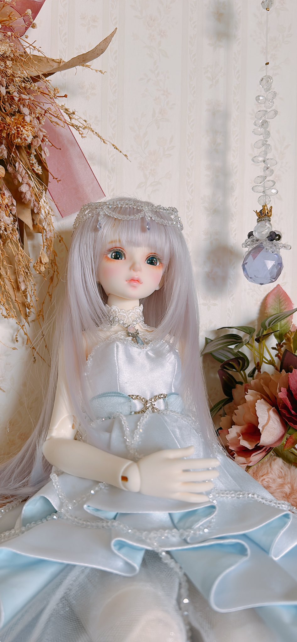 【まーちゃん さま】* vintage doll ❀ 仲良し姉弟  オーナメント まーちゃん さま】* vintage doll ❀ 仲良し姉弟 オーナメント