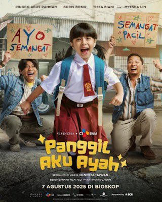 Gue belum nonton Pawn, jadi film Panggil Aku Ayah ini tanpa ekspektasi apa-apa. Satu hal yang gue antisipasi: film ini mengandung bawang beraroma keras.

Dan benar saja, belum 30 menit duduk di bioskop, air mata udah tumpah gara-gara lagu Tegar berkumandang. Kasus!