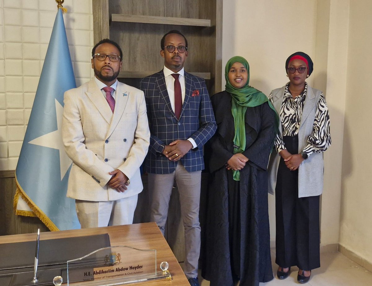 African Organisation for Standardisation (@arso_1977) on Twitter photo 1/2
Yesterday, <a href="/ARSO_1977/">African Organisation for Standardisation</a> S G Dr. Hermogene Nsengimana - <a href="/nhermog/">Nsengimana</a> paid a courtesy visit to H.E. Abdikariim Abdow Hayder, State Minister of Transportation and Aviation, to discuss the critical role of African Standards for the Automotive Industry in Somalia's development. 1/2
Yesterday, <a href="/ARSO_1977/">African Organisation for Standardisation</a> S G Dr. Hermogene Nsengimana - <a href="/nhermog/">Nsengimana</a> paid a courtesy visit to H.E. Abdikariim Abdow Hayder, State Minister of Transportation and Aviation, to discuss the critical role of African Standards for the Automotive Industry in Somalia's development.
