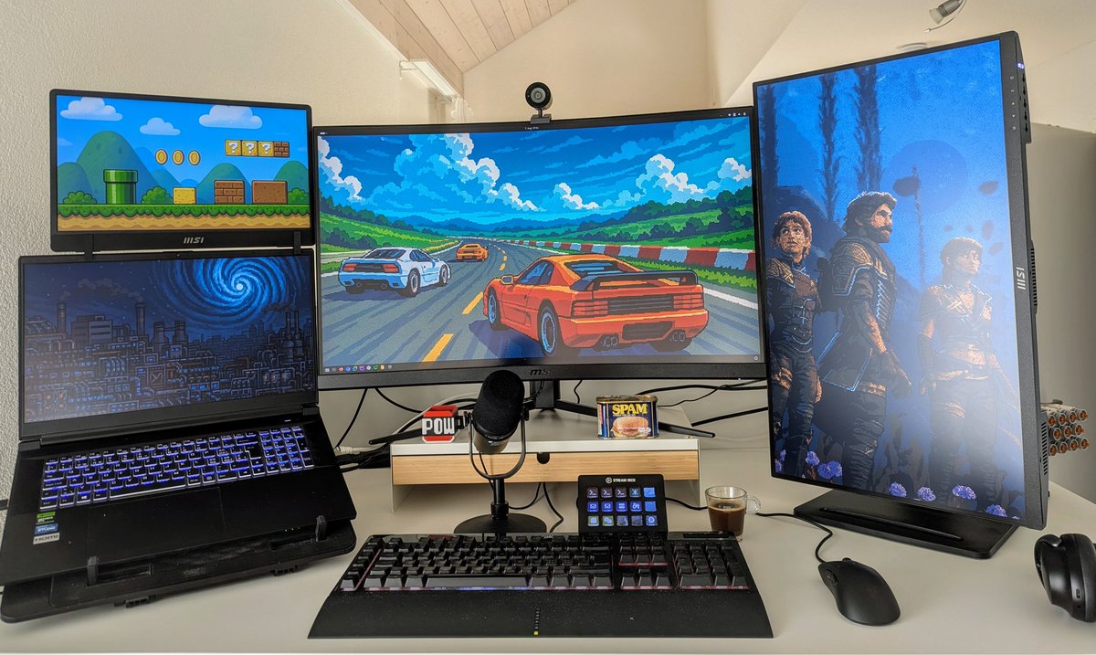 New setup, who dis? Endlich mit Stehpult am Start 😍