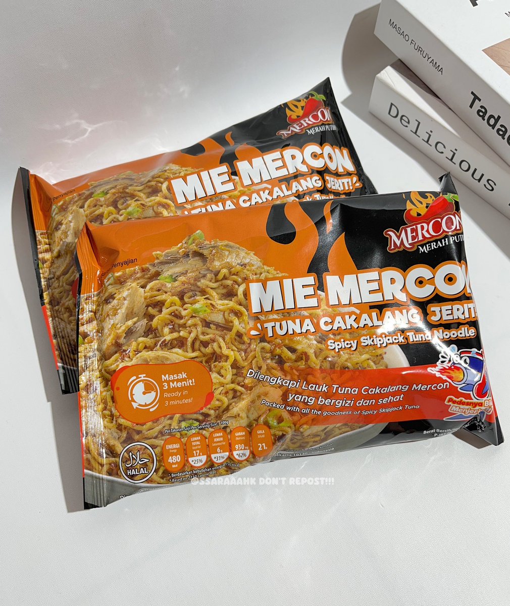 ADA YG UDAH COBAIN MIE TUNA CAKALANG MERCON? BUAT PENCINTA PEDES SAMA TUNA PASTI SUKA DEHHHHH👌😍 

LIAT AJA TOPING TUNA NYA MELIMPAH BANGET GAK PELIT SAMA SEKALI...