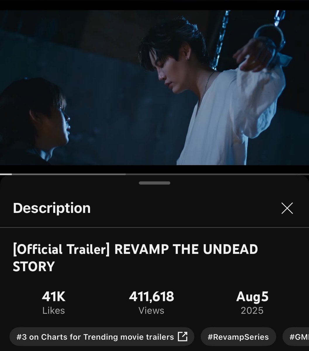 [Official Trailer] REVAMP THE UNDEAD STORY 🪞🕯️

คุณน้าาาาา 400K views แล้วจ่ะ

🧛🏻youtu.be/dSQ5g4d2DEk?si… 

#RevampSeries