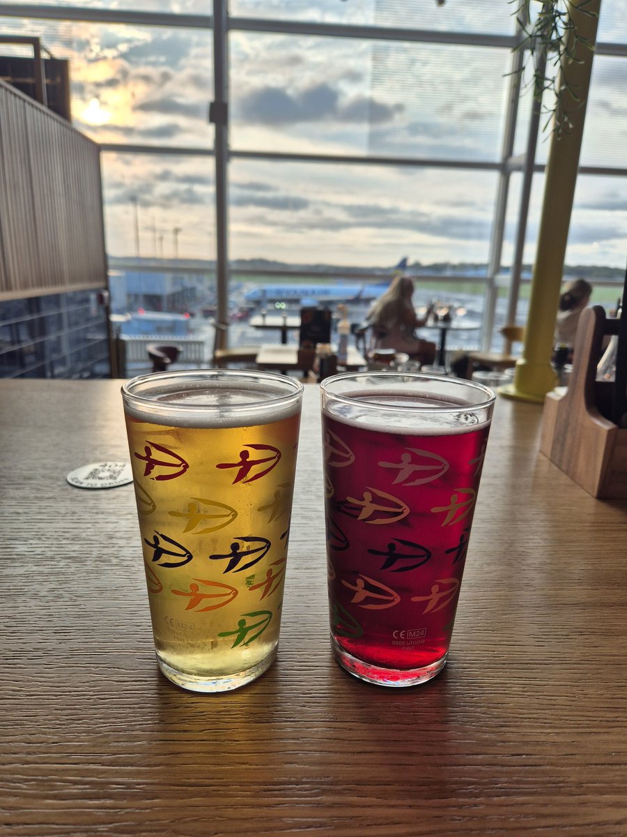 Up the airport pints