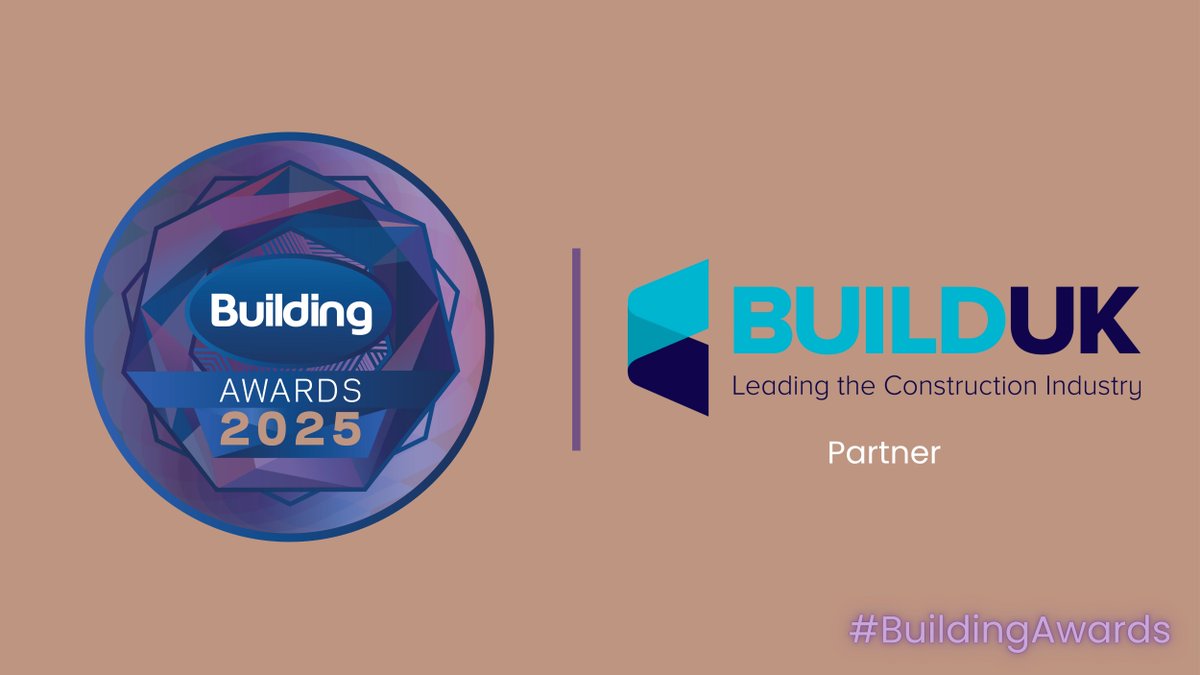 🚧 We’re thrilled to announce <a href="/BuildUK/">Build UK</a> as a Building Awards 2025 partner! As the UK construction industry’s leading voice, Build UK unites the supply chain to drive change and champion the sector.

👉 Become a sponsor: ow.ly/HS5750WwQJU

#BuildingAwards #Construction