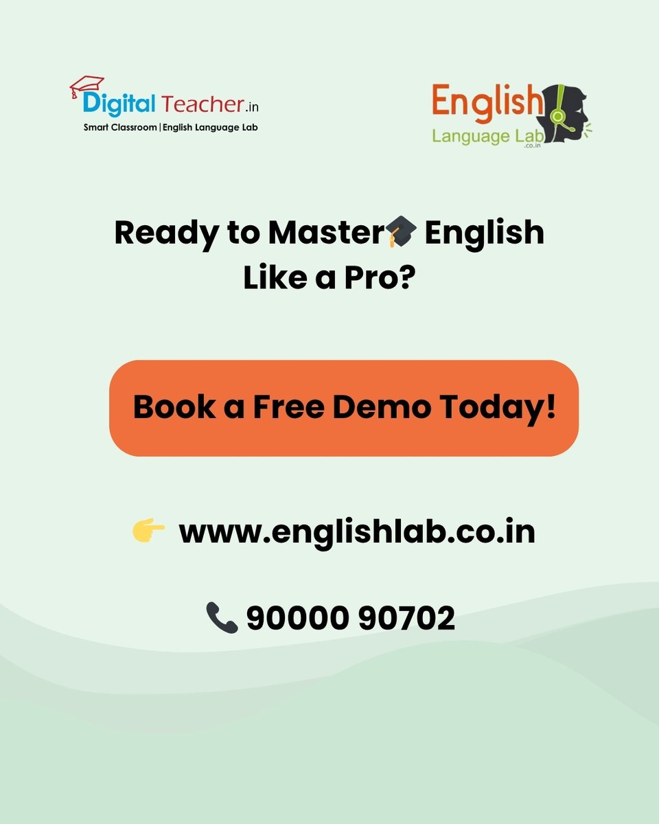 english_labs's tweet image. Empower Students with Digital English Language Lab Solutions Discover how Digital Teacher’s English Language Lab transforms classrooms into communication hubs. Learn More: englishlab.co.in #englishlab #languagelab #englishlanguagelab #digitallanguagelab #lsrwskills