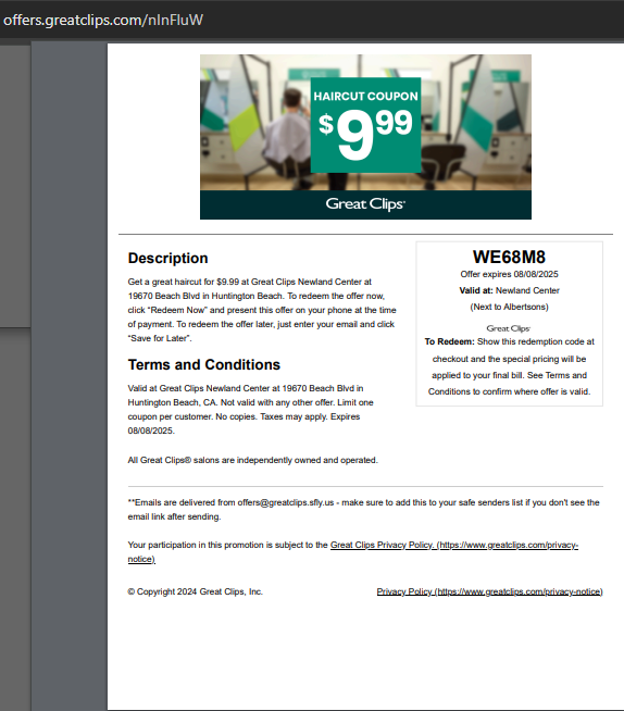Great Clips Coupons NJ 2026 tweet media