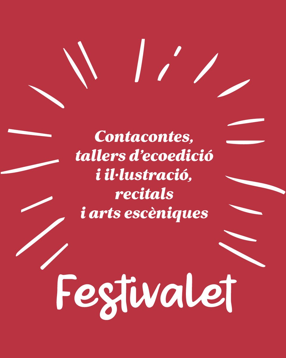 📚Torna el FESTIVALET DE LITERATURA INFANTIL I JUVENIL LOCAL I CONSCIENT D'OSONA

🗓Guardeu la data: 27 de setembre de 2025

🎭Quan tornem de vacances us explicarem tota la programació!