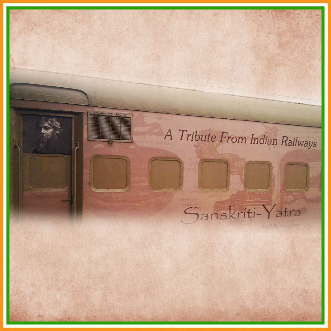 6/6
रेल की लय और गुरुदेव की लेखनी, दोनों ने भारत की आत्मा को आकार दिया है। भारतीय रेल और टैगोर का संबंध केवल यात्रा नहीं, बल्कि संस्कृति और स्मृति का संगम है।