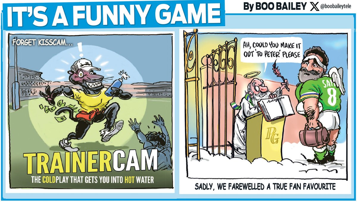 Scott Bailey (@boobaileytele) on Twitter photo As the <a href="/PenrithPanthers/">Penrith Panthers 🏆🏆🏆🏆</a> banked the two but lost the 50,000, we said goodbye to one of the game's great characters. A taste of my #nrl toons for <a href="/telegraph_sport/">Telegraph Sport</a> sportcon with <a href="/MCarayannis/">Michael Carayannis</a> and <a href="/brentread_7/">Brent Read</a> #trainergate #sambacko As the <a href="/PenrithPanthers/">Penrith Panthers 🏆🏆🏆🏆</a> banked the two but lost the 50,000, we said goodbye to one of the game's great characters. A taste of my #nrl toons for <a href="/telegraph_sport/">Telegraph Sport</a> sportcon with <a href="/MCarayannis/">Michael Carayannis</a> and <a href="/brentread_7/">Brent Read</a> #trainergate #sambacko