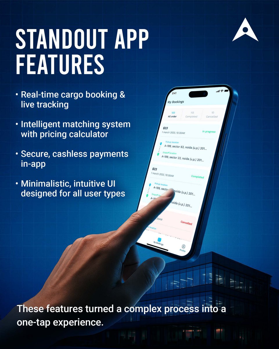RipenAppsTech's tweet image. Imagine achieving 50K cargo deliveries in just 4 months.🚚
CargoMe turned Tanzania’s logistics chaos into streamlined efficiency. 
Check out the case study to build your logistics next success story. 🚀
(1/2)

#SmartLogistics #LogisticsTech