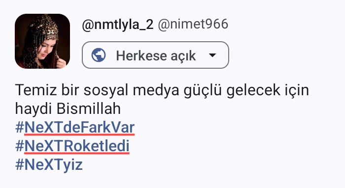 NmtLyLa1's tweet photo. Hayırlı vakitler 🇹🇷 ☕ 🤲
#NeXTdeFarkVar
#NextSosyal
Biz birlikte güçlüyüz daha da güçlenecegiz. 🇹🇷 https://t.co/od1crSiZB5
