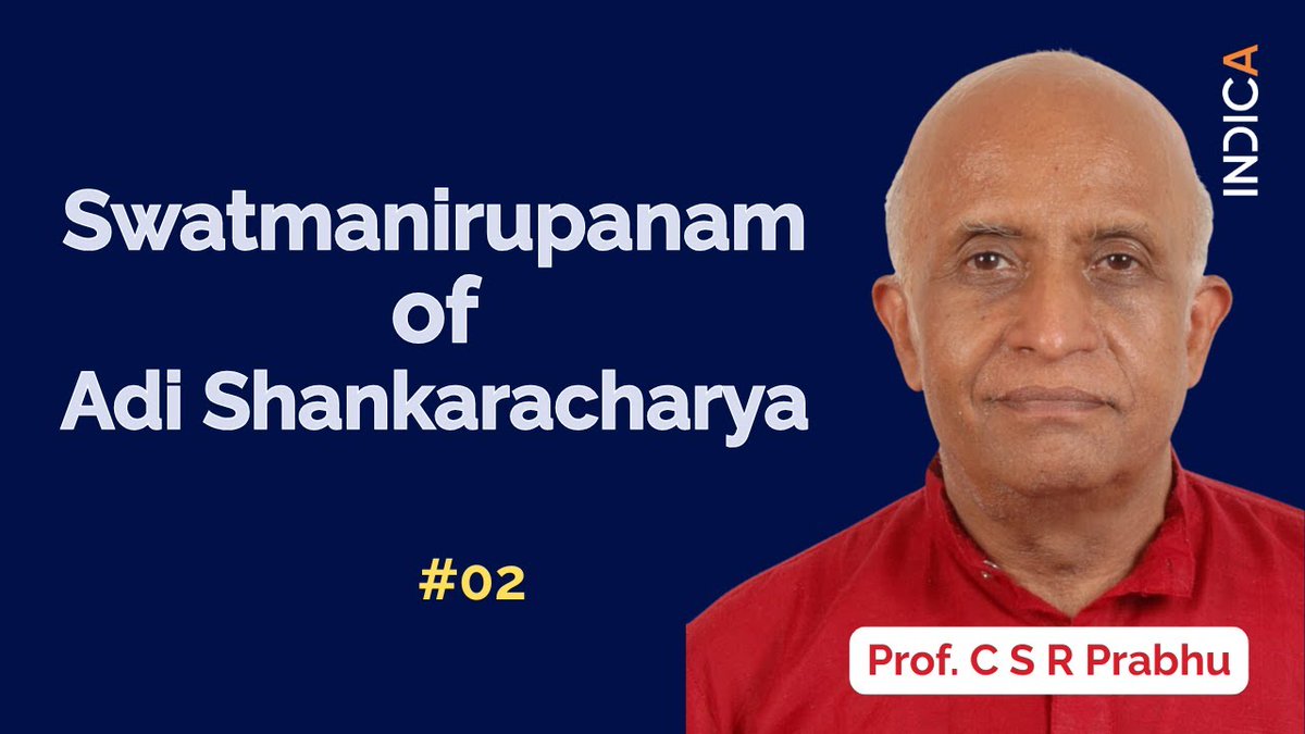 Discover the profound wisdom of Adi Shankaracharya's Swatmanirupanam!

This ancient text explores the fundamental question "Who am I?" and reveals the ultimate truth of Oneness - the identity of Jiva with Brahman.

Watch the video: youtu.be/lOjlScROk8s 

#AdvaitaVedanta