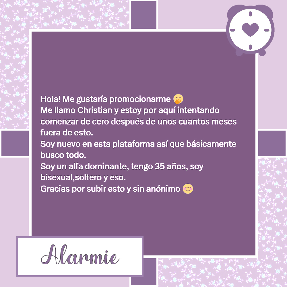 confesionesHr's tweet photo. 🕰 17:00 | 12:00 | 09:00 🕰

Este guapo se llama Christian y esta intentando comenzar de cero luego de unos meses fuera. Es un alfa domiante de 35 años, es bi y está soltero. ¡Háblenle! @Zielloosx https://t.co/9f2lUqaxHW