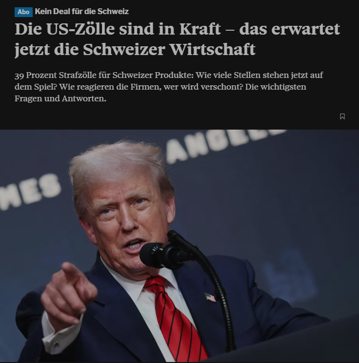 Ich rufe Schweizer Geschäfte dazu auf, Produkte aus den #USA aus den Regalen zu nehmen.

Es ist schwierig, überall auf US-Produkte zu verzichten, z.B. bei IT und Entertainment. Aber wir sollen es überall dort tun, wo es uns möglich ist.