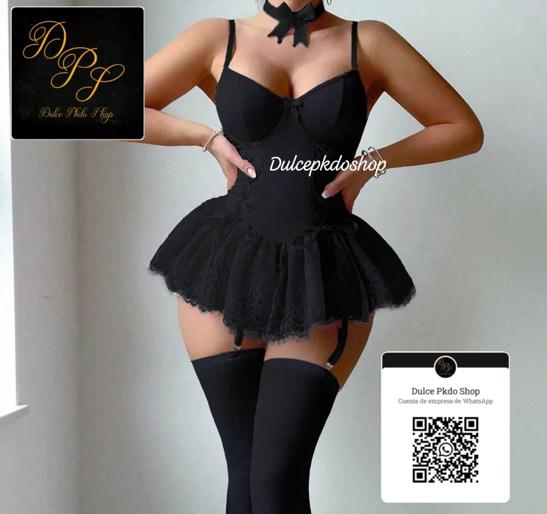 Los colores y el diseño más hermoso que podrás tener😍💞

Disponible en talla S,M y L😏

Disponible en color:🖤🩷🤍💙

Incluye medias del color de la lencería😍👌🏻

Info y proceso de compra por MD o WhatsApp!!!📩🛍️🥰