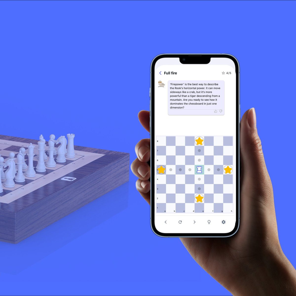 JerryHu657989's tweet image. Rook &amp;amp; Bishop: Long-range control.

♜ Rook: Straight lines, unlimited distance.
♝ Bishop: Diagonals only, but just as far.

Total board coverage when used right.

👑 Next: Queen &amp;amp; King — the heart of the game.
#Chessbot #Chess #learnchess