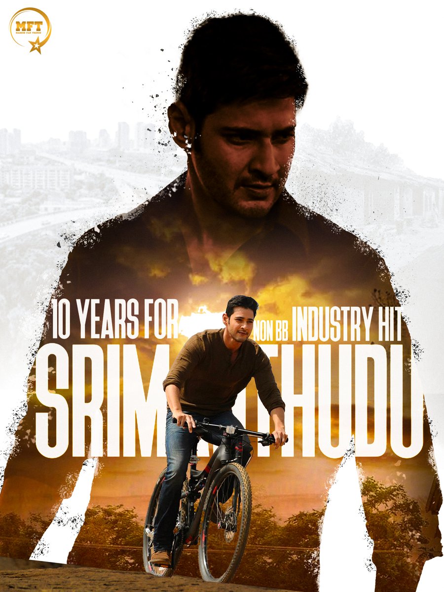 Mahesh Babu Trends ™ (@maheshfantrends) on Twitter photo An unfulfilled millionaire searches for true wealth in the happiness and well-being of others 🤌
#Srimanthudu, more than just a film, celebrates 10 years of life ♥️
#DecadeforBBSrimanthudu <a href="/urstrulyMahesh/">Mahesh Babu</a> An unfulfilled millionaire searches for true wealth in the happiness and well-being of others 🤌
#Srimanthudu, more than just a film, celebrates 10 years of life ♥️
#DecadeforBBSrimanthudu <a href="/urstrulyMahesh/">Mahesh Babu</a>