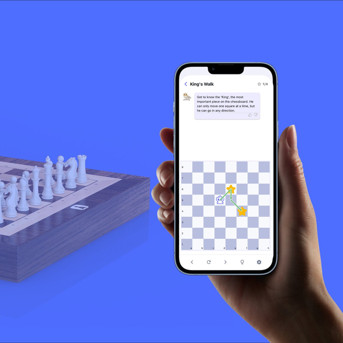 JerryHu657989's tweet image. Queen &amp;amp; King: One attacks, one survives.

♛ Queen: Any direction, any distance.
♚ King: Just one square — but everything depends on it.

End of the basics, start of mastery.

#Chessbot #LearnChess #AIcoach