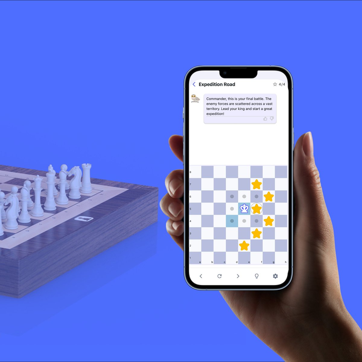 JerryHu657989's tweet image. Queen &amp;amp; King: One attacks, one survives.

♛ Queen: Any direction, any distance.
♚ King: Just one square — but everything depends on it.

End of the basics, start of mastery.

#Chessbot #LearnChess #AIcoach