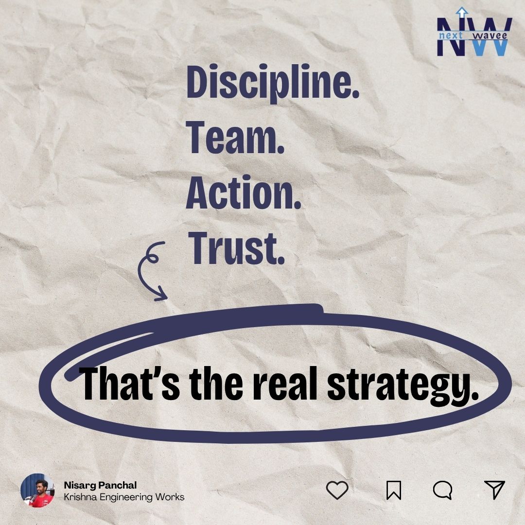 next_wavee's tweet image. Success is earned through habits, not hype.

Nisarg Panchal’s journey proves that with the right mindset, values, and action — growth is inevitable.
Here are 5 principles that helped him lead, build, and evolve.

#nextwavee #nextwaveetalks #foundermindset