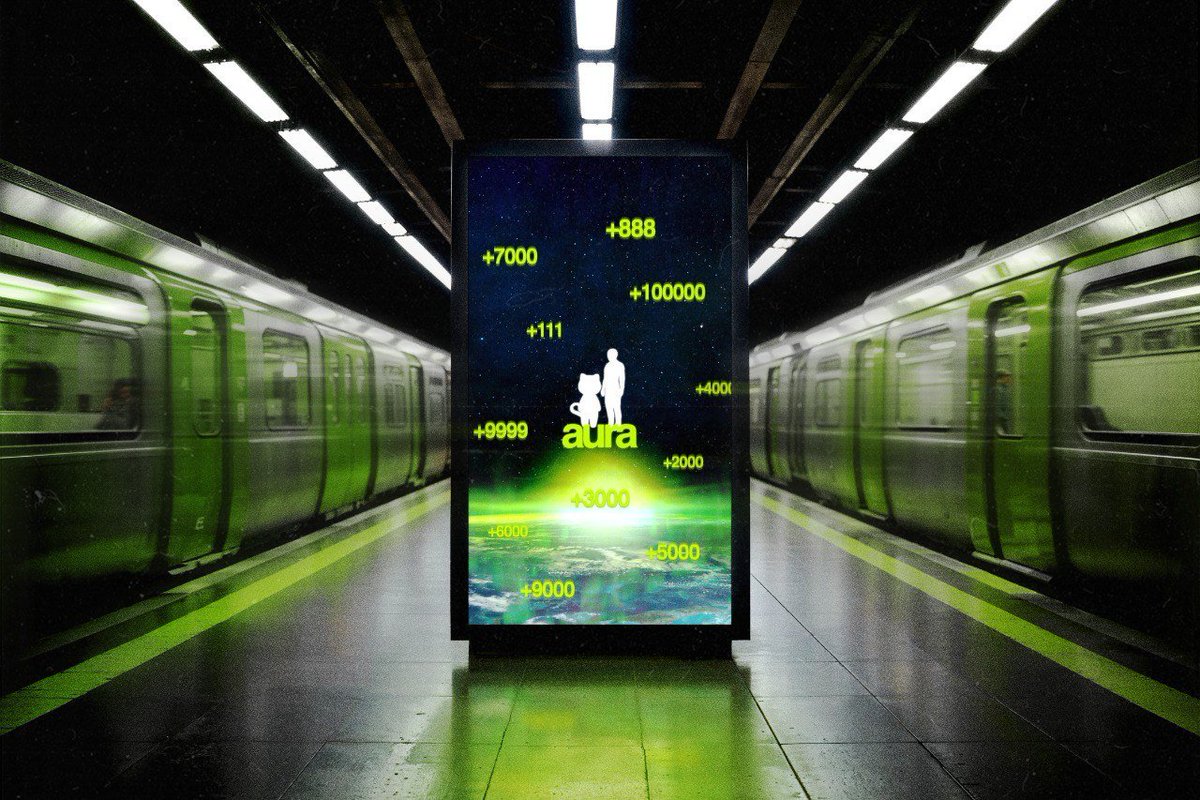 Whether you're underground or overground, your aura follows