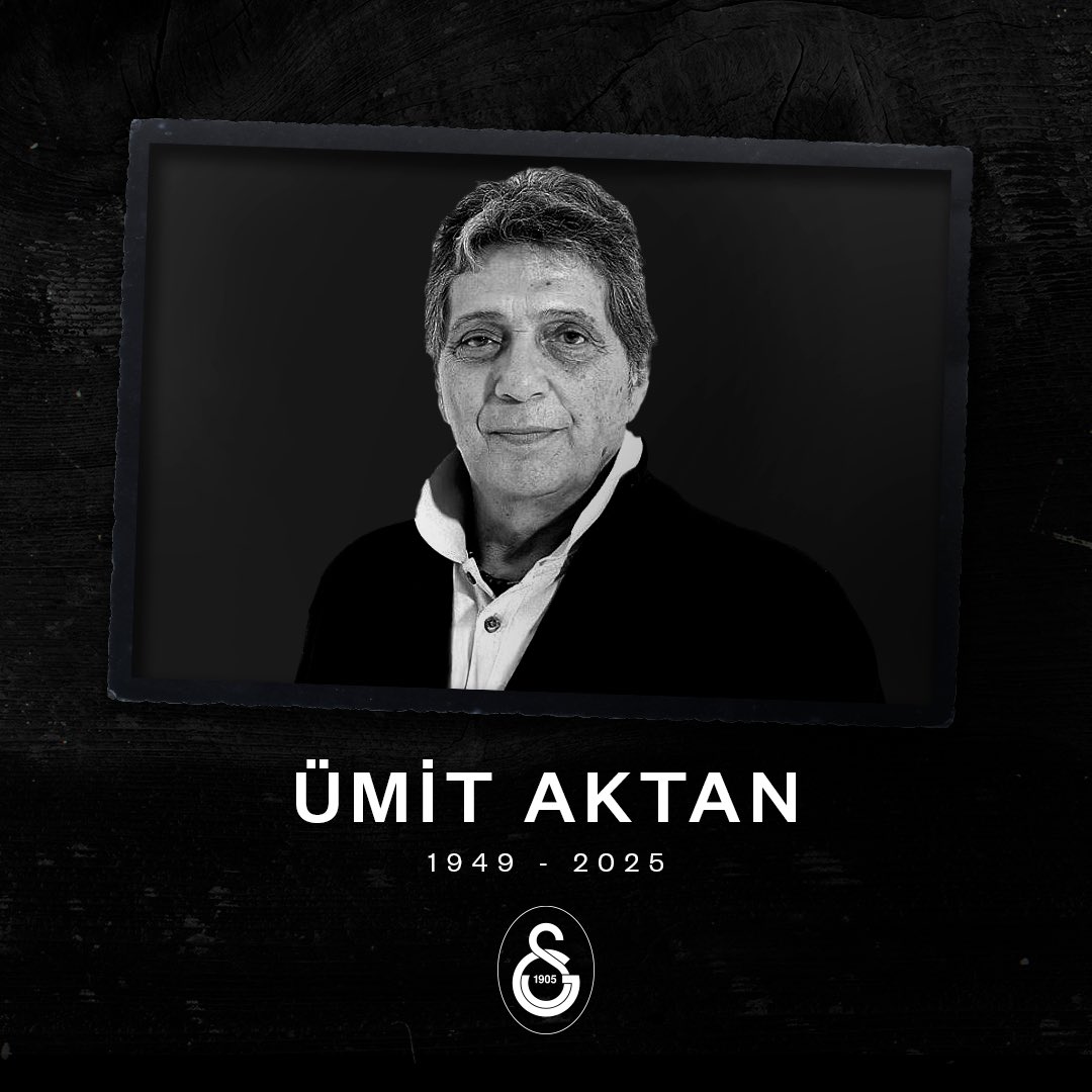 Kulübümüzün 14152 sicil numaralı üyesi, eski futbolcumuz, Türk spor basınının değerli ismi Ümit Aktan’ın vefat haberini derin bir üzüntüyle öğrenmiş bulunuyoruz.

Genç yaşta Galatasaray altyapısında başlayan futbol yolculuğu, ne yazık ki talihsiz bir sakatlık nedeniyle kısa