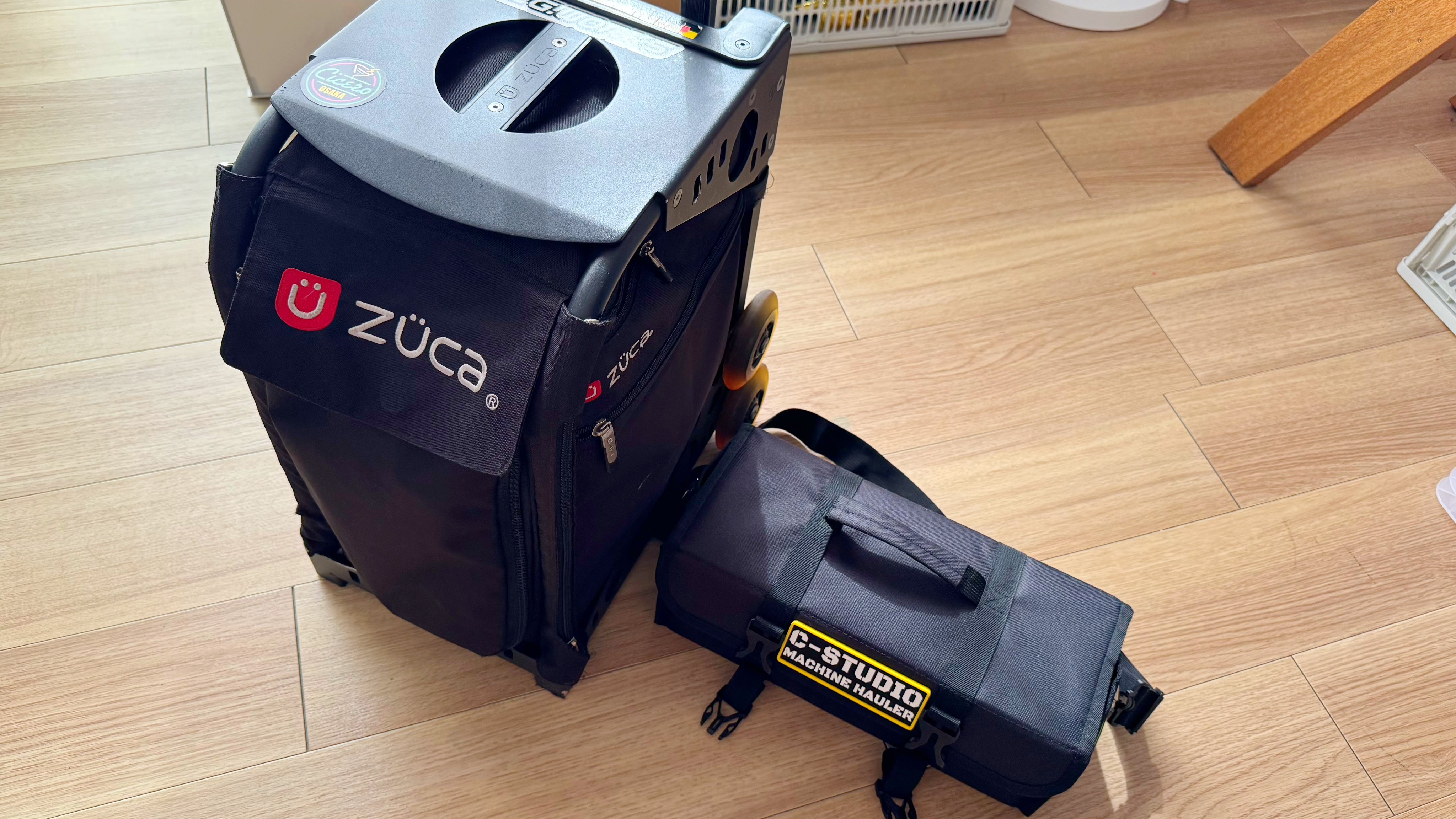 ZUCA ズーカ　キャリーバッグ　スポーツサンセット ズーカスポーツ（ZUCA SPORTS）のレビューここが○ここが
