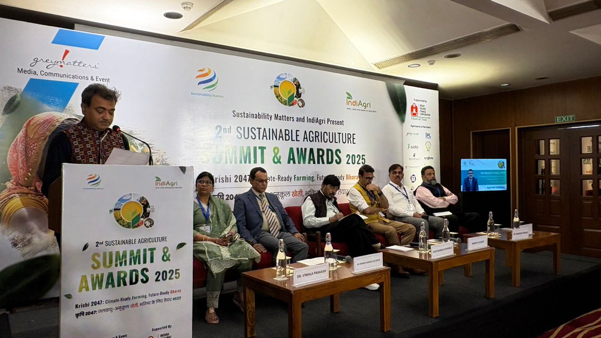 Our editor Dr <a href="/navneetanand/">Dr Navneet Anand</a> opens the Sustainable Agriculture Summit &amp; Awards 2025 with a powerful welcome address, setting the stage for an inspiring day ahead.

#AgriSummit2025