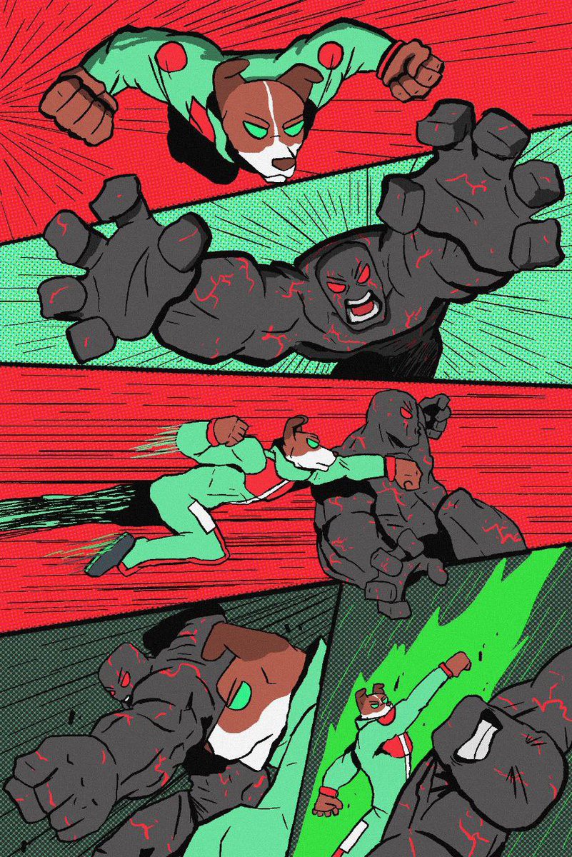 We fought and won together.

Laika is here to save your bags.