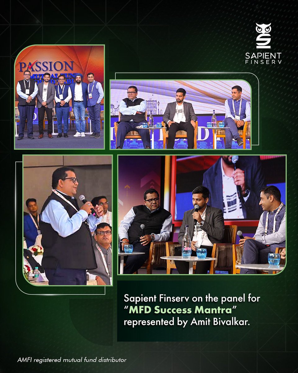 Sapient Finserv Private Limited (@sapientfinserv) on Twitter photo Amit Bivalkar joined as a panelist at the 17th Mutual Fund Round Table in Pune, sharing insights on building strong teams, leading with integrity & leveraging AI to stay ahead in a dynamic space. A thoughtful exchange on what it takes to grow & adapt today.
<a href="/BIVALKAR/">AMIT ANAND BIVALKAR</a> #mfrt Amit Bivalkar joined as a panelist at the 17th Mutual Fund Round Table in Pune, sharing insights on building strong teams, leading with integrity & leveraging AI to stay ahead in a dynamic space. A thoughtful exchange on what it takes to grow & adapt today.
<a href="/BIVALKAR/">AMIT ANAND BIVALKAR</a> #mfrt
