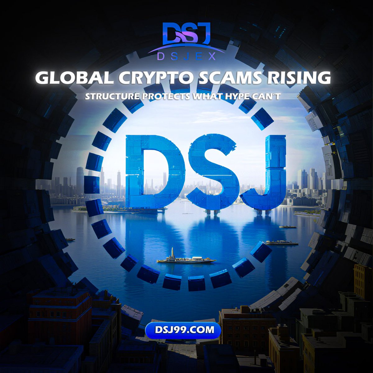 Crypto scams are rising — DSJ protects by design. ✓ No custody ✓ No token  traps ✓ You control every move Structured tasks = visible payouts. Your  wallet, your rules. 🔗 https://t.co/UdmahQiYfh #