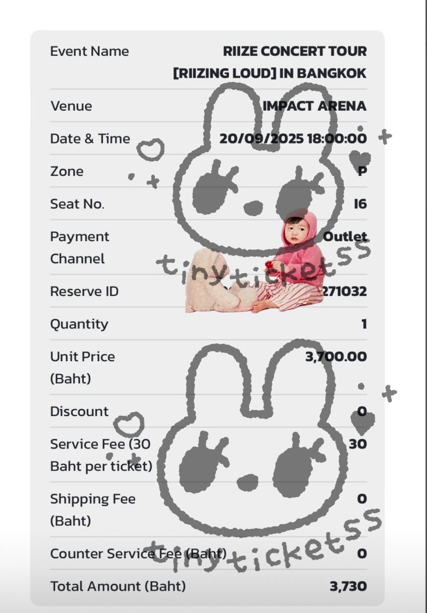 tinyticketss's tweet image. #reviewtinyticketss

รีวิวกดบัตรคอนน้องข้าวค่า

#RIIZINGLOUD_IN_BANGKOK