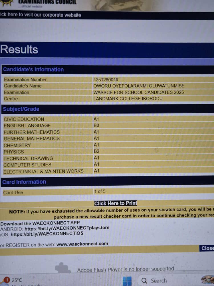 landmarkcol's tweet photo. Landmark College Head Boy, Fola Oworu, Expresses Monumental Joy Over 9 Distinctions in WASSCE, Praises School and Encourages Juniors #WAEC #result #AcademicTwitter #viralnews 

https://t.co/EPEDCwdLzE https://t.co/2A2I24q3A6