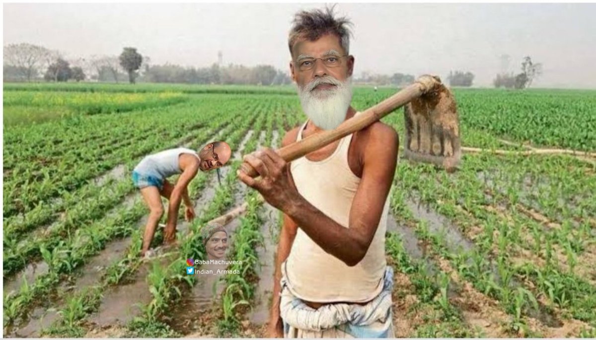 <a href="/PTI_News/">Press Trust of India</a> देश के दो मेहनती किसान 🌝
x.com/PTI_News/statu…